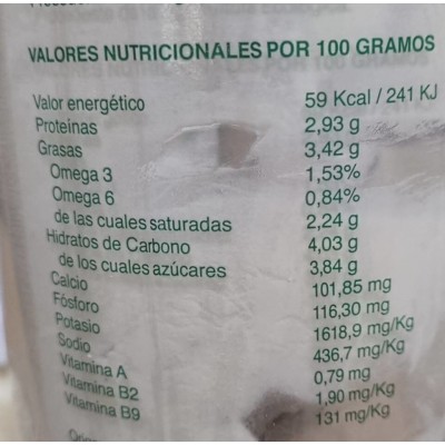 Yogur Natural Ecológico 700gr gr La Sierra